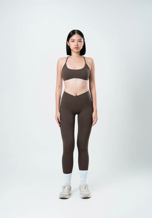 AeroLuxe Crossover Full Length Leggings